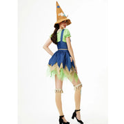 Halloween The Scarecrow Wizard Costume Spooktacular Outfit