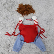 Halloween Dog Costumes Funny Pet Clothes Costume Sets For Medium Large Dogs
