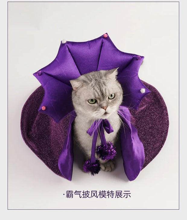 Halloween Costume Pet Dog Bat Transformation Outfit Funny Festival Cat & Dog Dresses