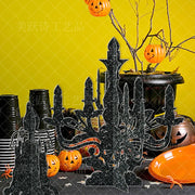 Halloween Decoration Candlestick House Dining Table
